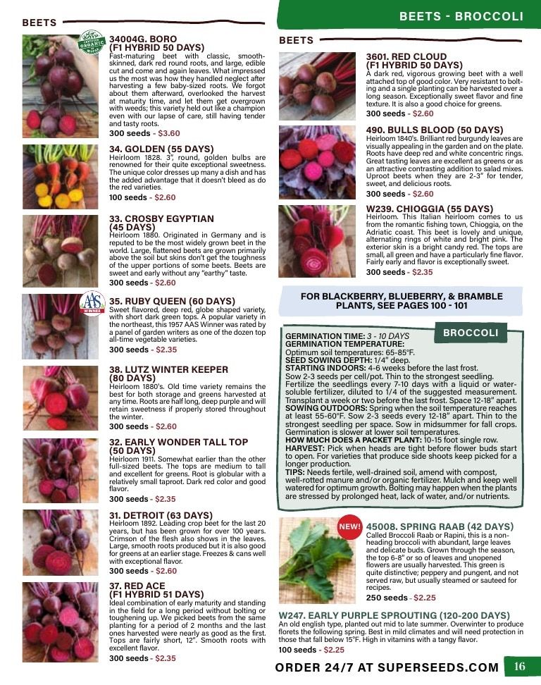 Pinetree Garden Seeds Annual Catalog Weekly Ad January 1 - December 31, 2026