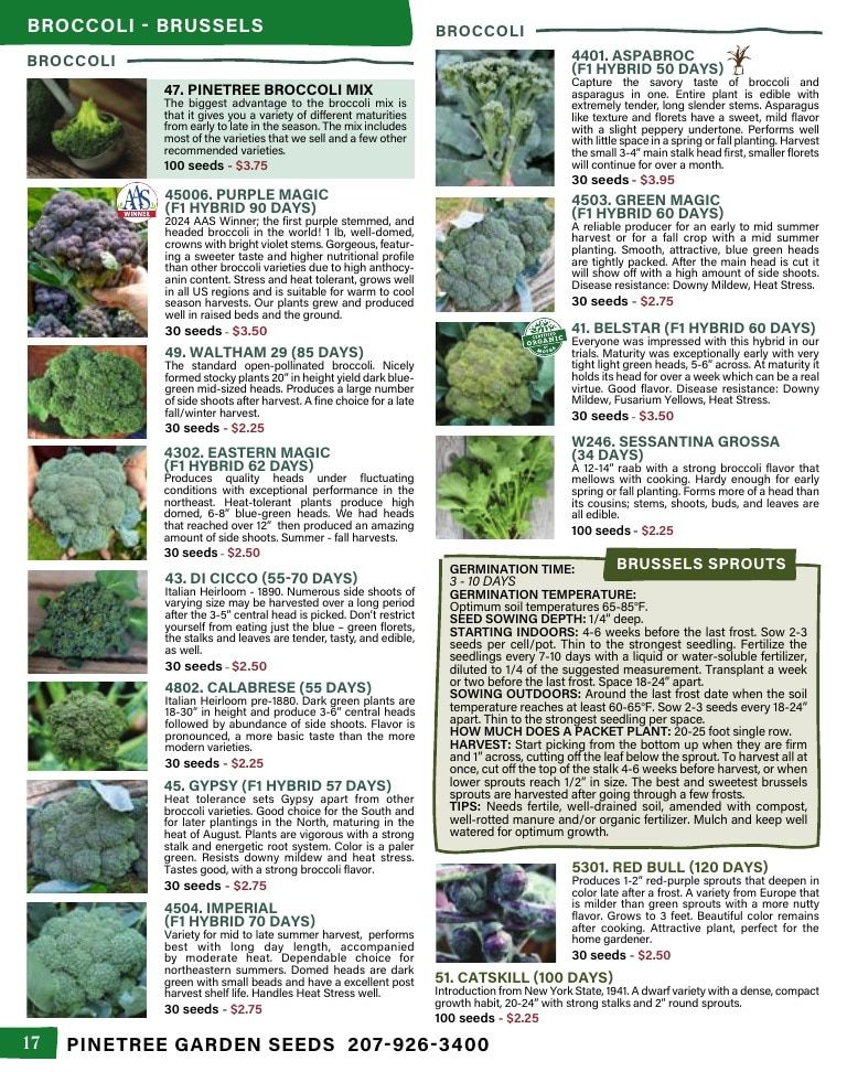 Pinetree Garden Seeds Annual Catalog Weekly Ad January 1 - December 31, 2026