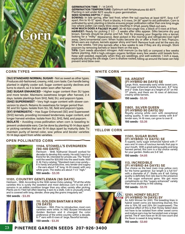 Pinetree Garden Seeds Annual Catalog Weekly Ad January 1 - December 31, 2026