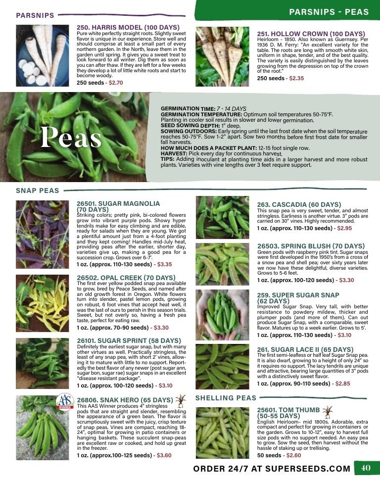 Pinetree Garden Seeds Annual Catalog Weekly Ad January 1 - December 31, 2026