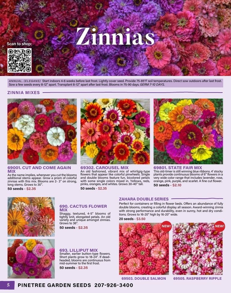 Pinetree Garden Seeds Annual Catalog Weekly Ad January 1 - December 31, 2026