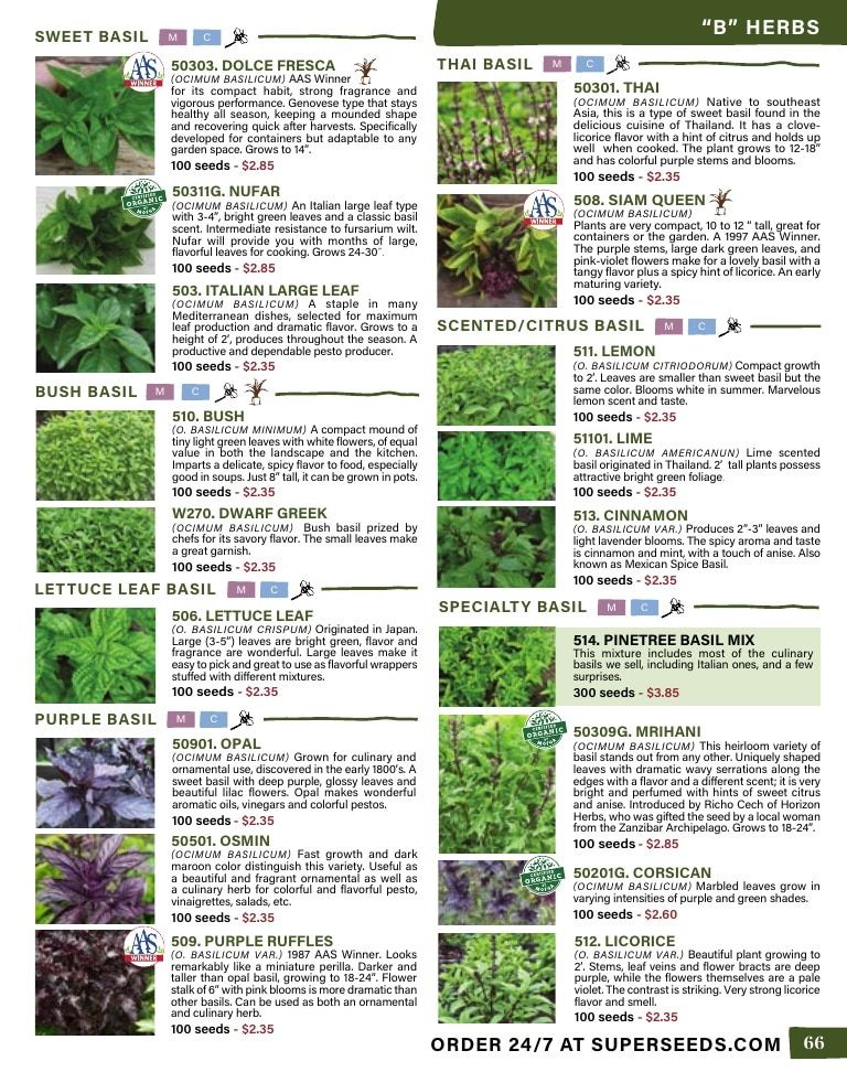 Pinetree Garden Seeds Annual Catalog Weekly Ad January 1 - December 31, 2026