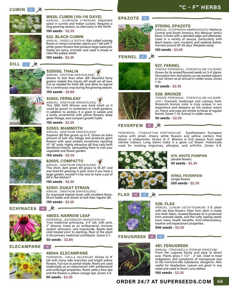 Pinetree Garden Seeds Annual Catalog Weekly Ad January 1 - December 31, 2026