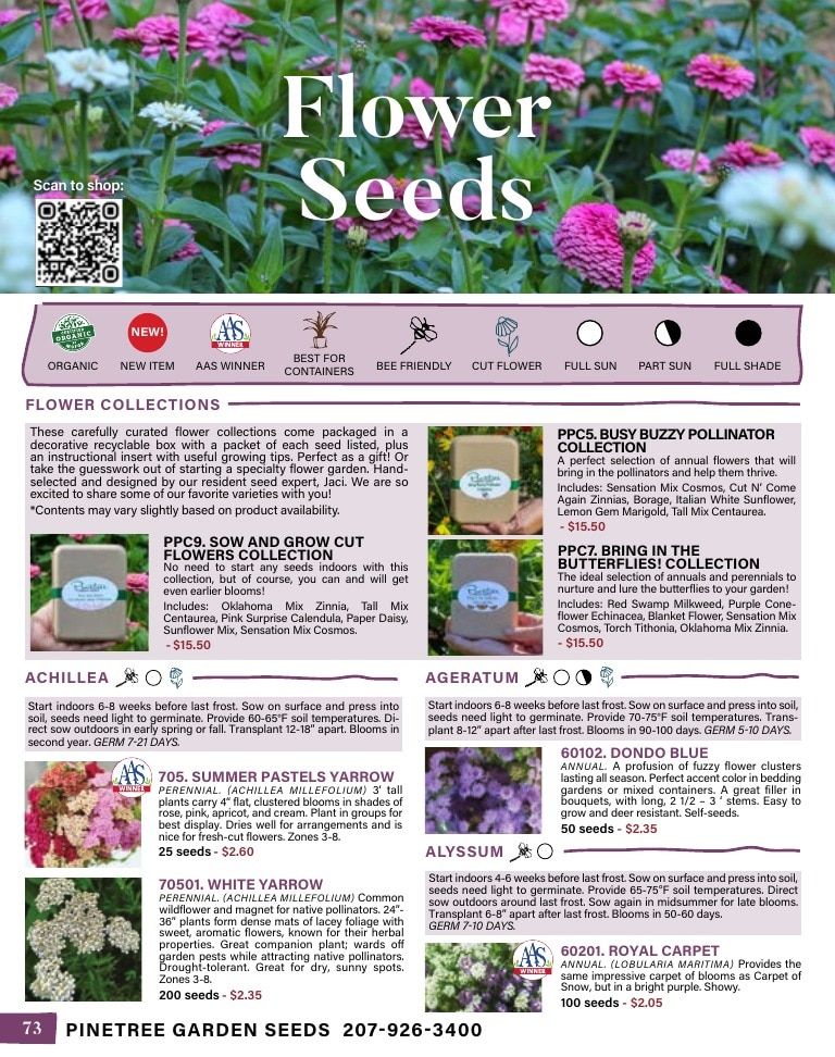 Pinetree Garden Seeds Annual Catalog Weekly Ad January 1 - December 31, 2026