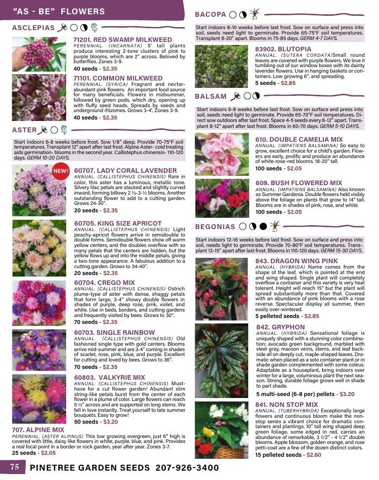 Pinetree Garden Seeds Annual Catalog Weekly Ad January 1 - December 31, 2026