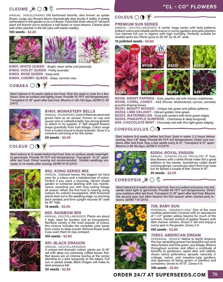 Pinetree Garden Seeds Annual Catalog Weekly Ad January 1 - December 31, 2026