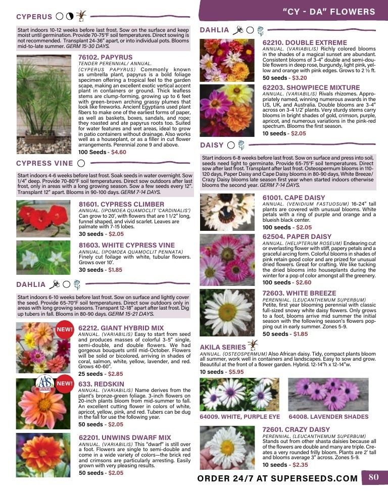Pinetree Garden Seeds Annual Catalog Weekly Ad January 1 - December 31, 2026