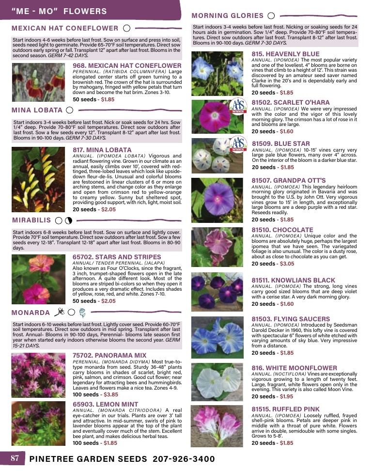 Pinetree Garden Seeds Annual Catalog Weekly Ad January 1 - December 31, 2026