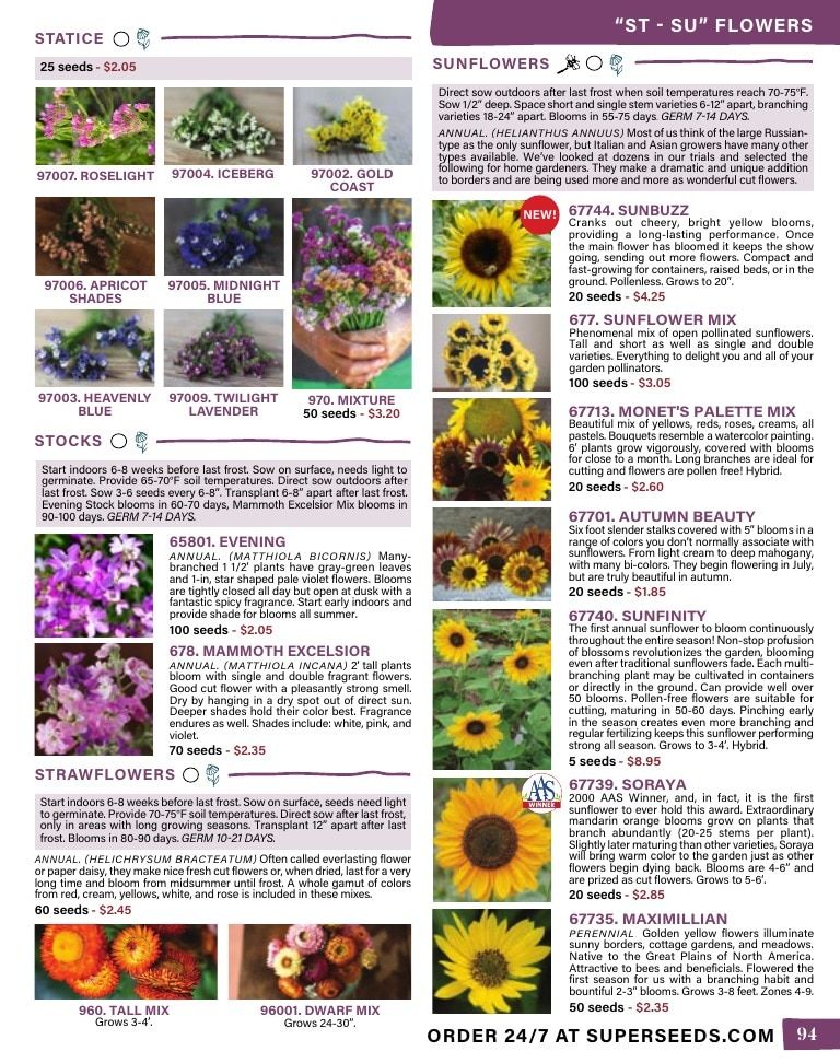 Pinetree Garden Seeds Annual Catalog Weekly Ad January 1 - December 31, 2026