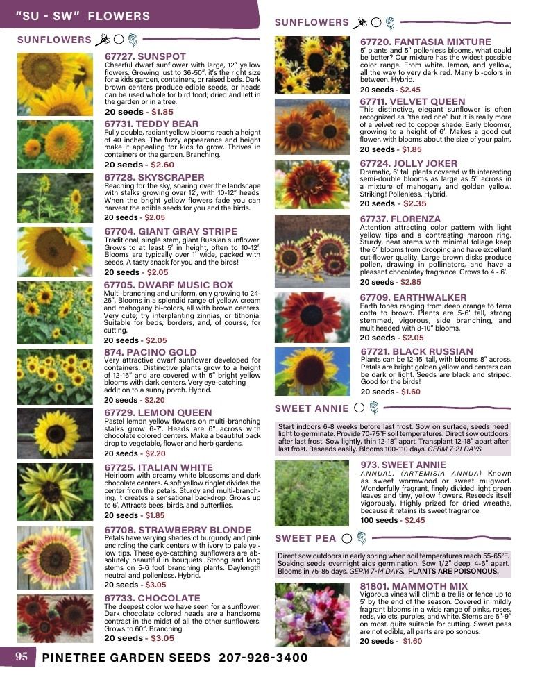 Pinetree Garden Seeds Annual Catalog Weekly Ad January 1 - December 31, 2026