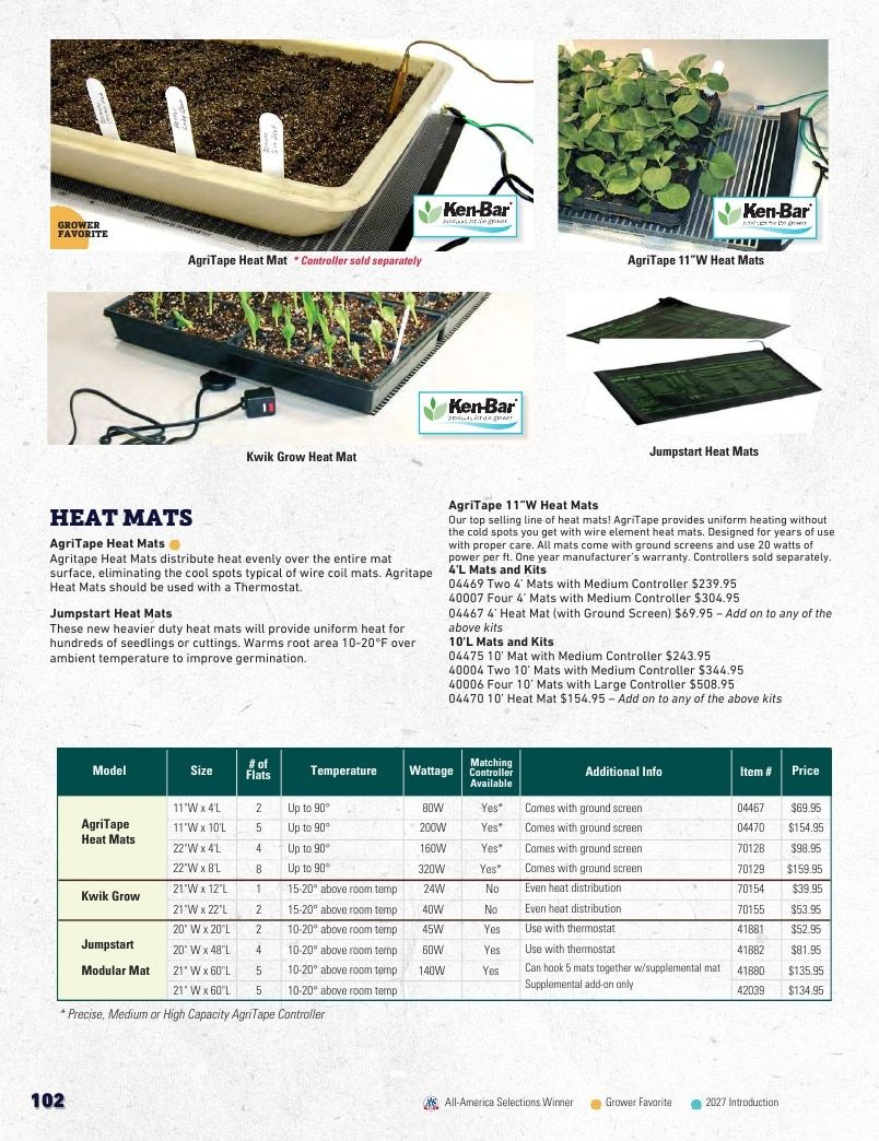 Harris Seeds Bedding Plant Grower's Catalog Weekly Ad January 1 - December 31, 2027