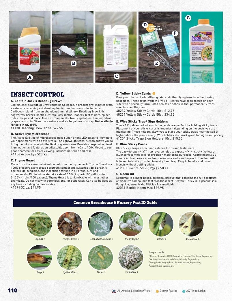 Harris Seeds Bedding Plant Grower's Catalog Weekly Ad January 1 - December 31, 2027