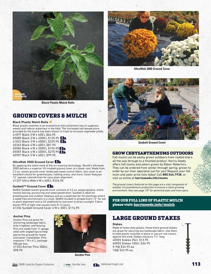 Harris Seeds Bedding Plant Grower's Catalog Weekly Ad January 1 - December 31, 2027