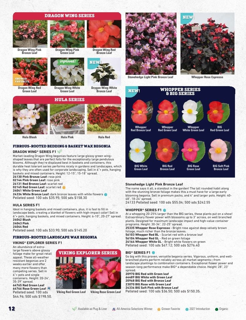 Harris Seeds Bedding Plant Grower's Catalog Weekly Ad January 1 - December 31, 2027