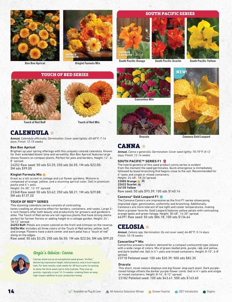 Harris Seeds Bedding Plant Grower's Catalog Weekly Ad January 1 - December 31, 2027