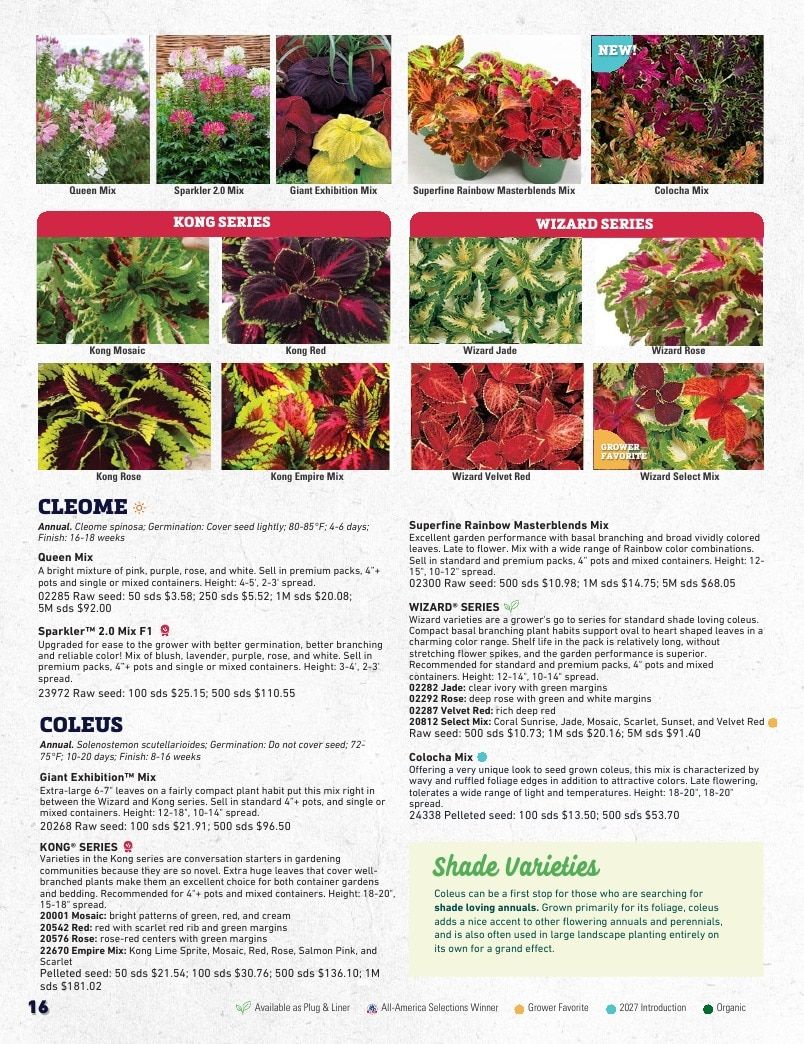 Harris Seeds Bedding Plant Grower's Catalog Weekly Ad January 1 - December 31, 2027