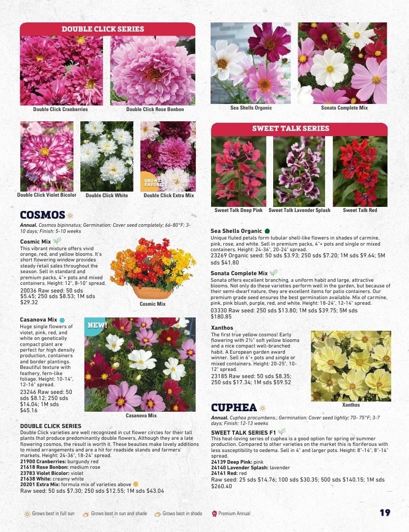 Harris Seeds Bedding Plant Grower's Catalog Weekly Ad January 1 - December 31, 2027