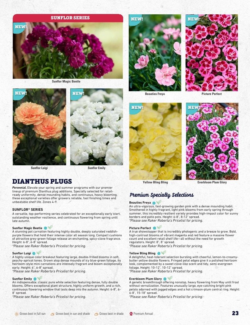 Harris Seeds Bedding Plant Grower's Catalog Weekly Ad January 1 - December 31, 2027