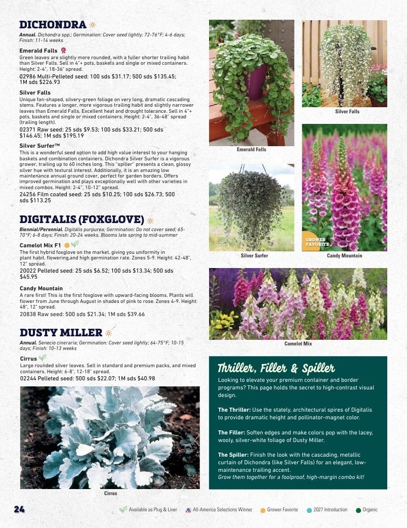 Harris Seeds Bedding Plant Grower's Catalog Weekly Ad January 1 - December 31, 2027