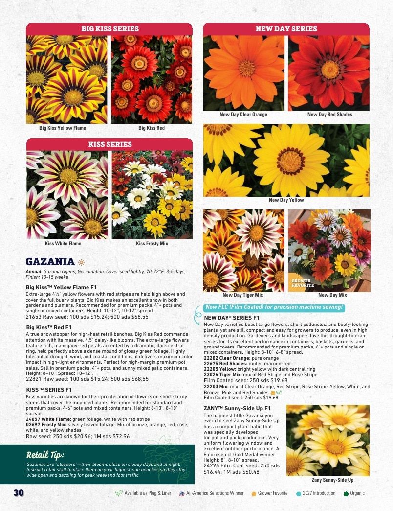 Harris Seeds Bedding Plant Grower's Catalog Weekly Ad January 1 - December 31, 2027
