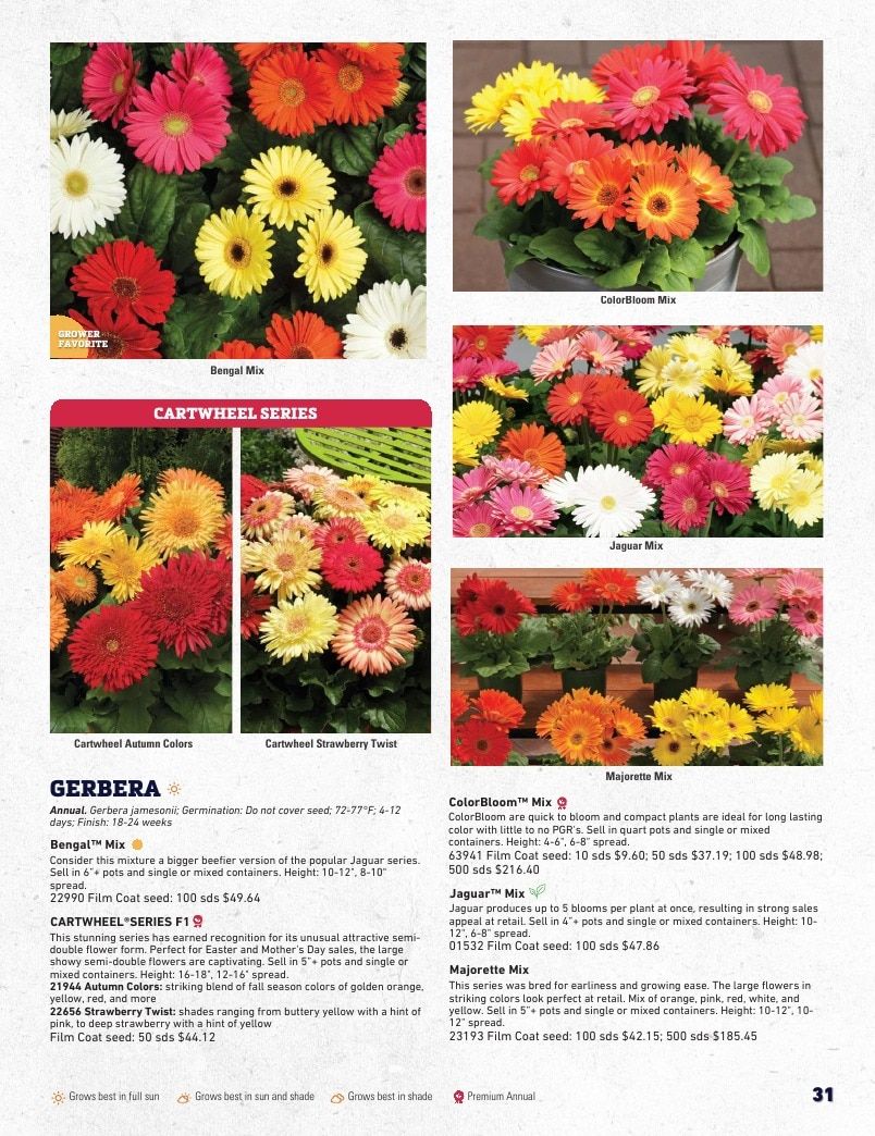 Harris Seeds Bedding Plant Grower's Catalog Weekly Ad January 1 - December 31, 2027