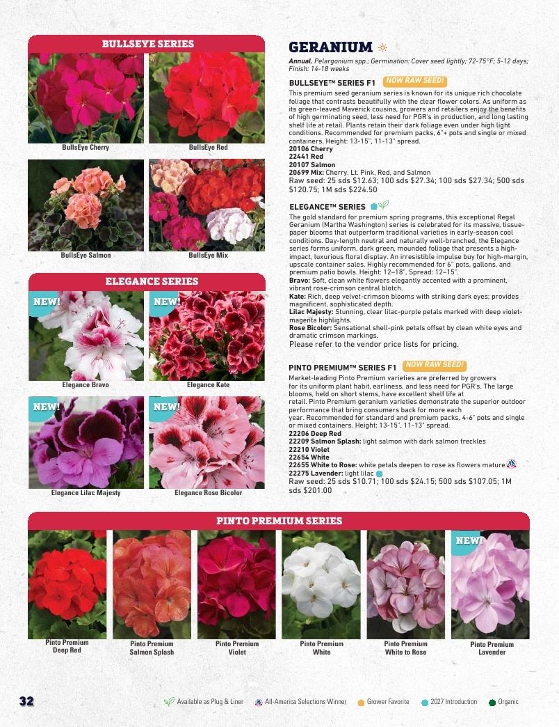 Harris Seeds Bedding Plant Grower's Catalog Weekly Ad January 1 - December 31, 2027