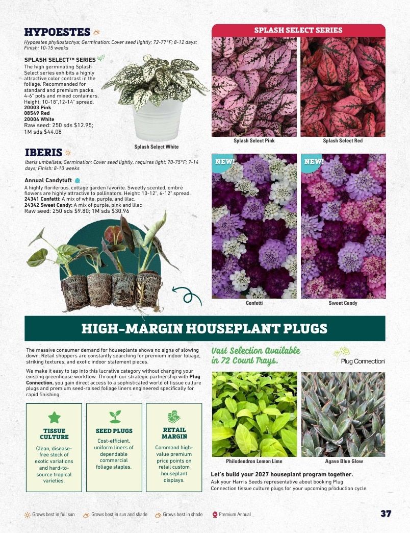 Harris Seeds Bedding Plant Grower's Catalog Weekly Ad January 1 - December 31, 2027