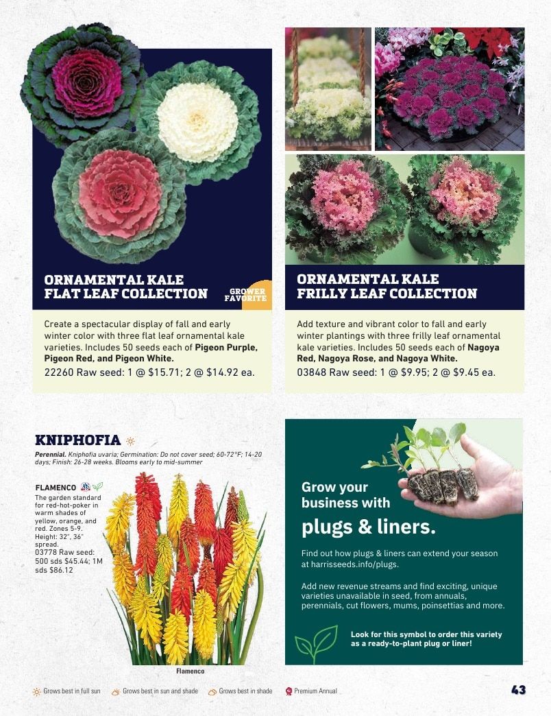 Harris Seeds Bedding Plant Grower's Catalog Weekly Ad January 1 - December 31, 2027