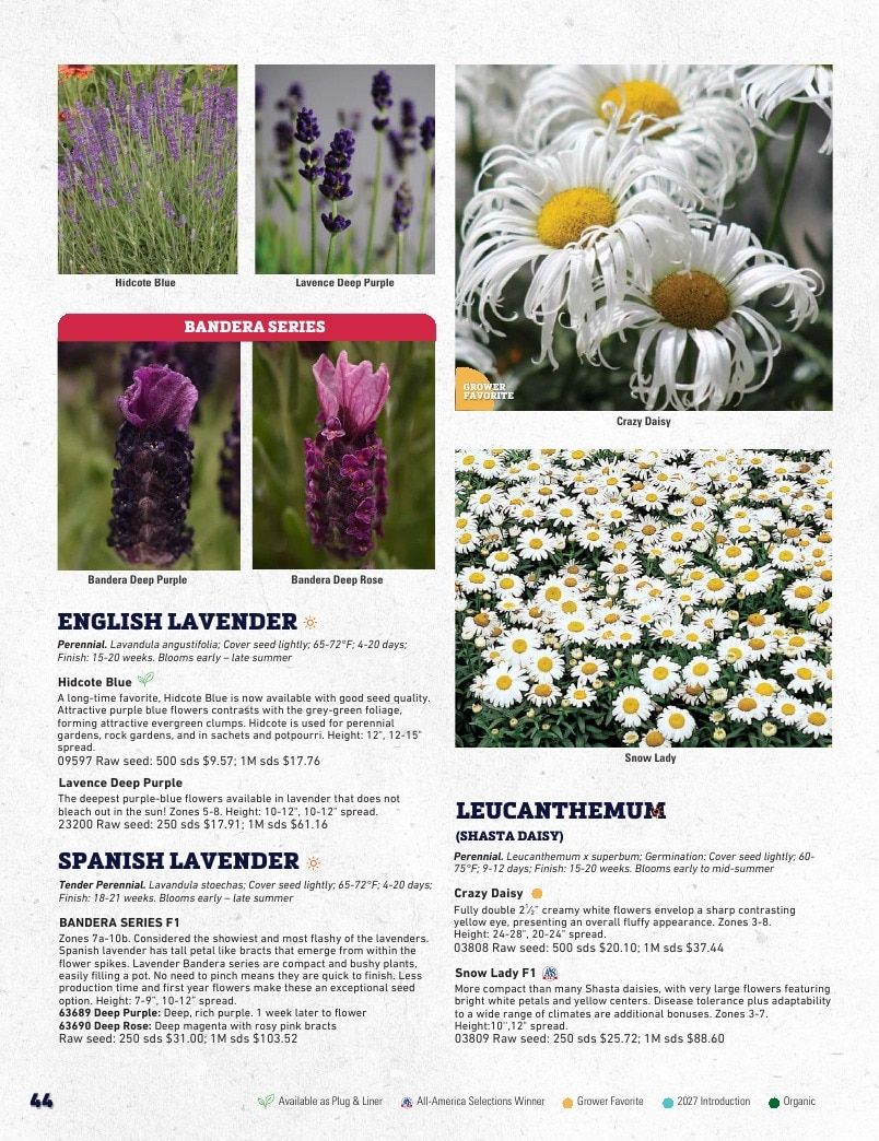 Harris Seeds Bedding Plant Grower's Catalog Weekly Ad January 1 - December 31, 2027