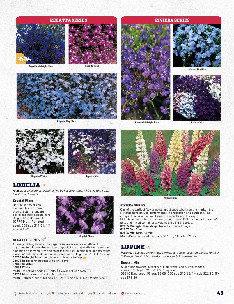 Harris Seeds Bedding Plant Grower's Catalog Weekly Ad January 1 - December 31, 2027