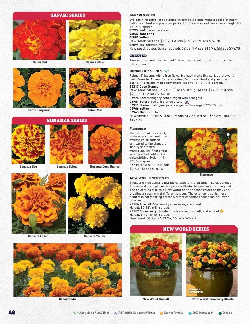 Harris Seeds Bedding Plant Grower's Catalog Weekly Ad January 1 - December 31, 2027