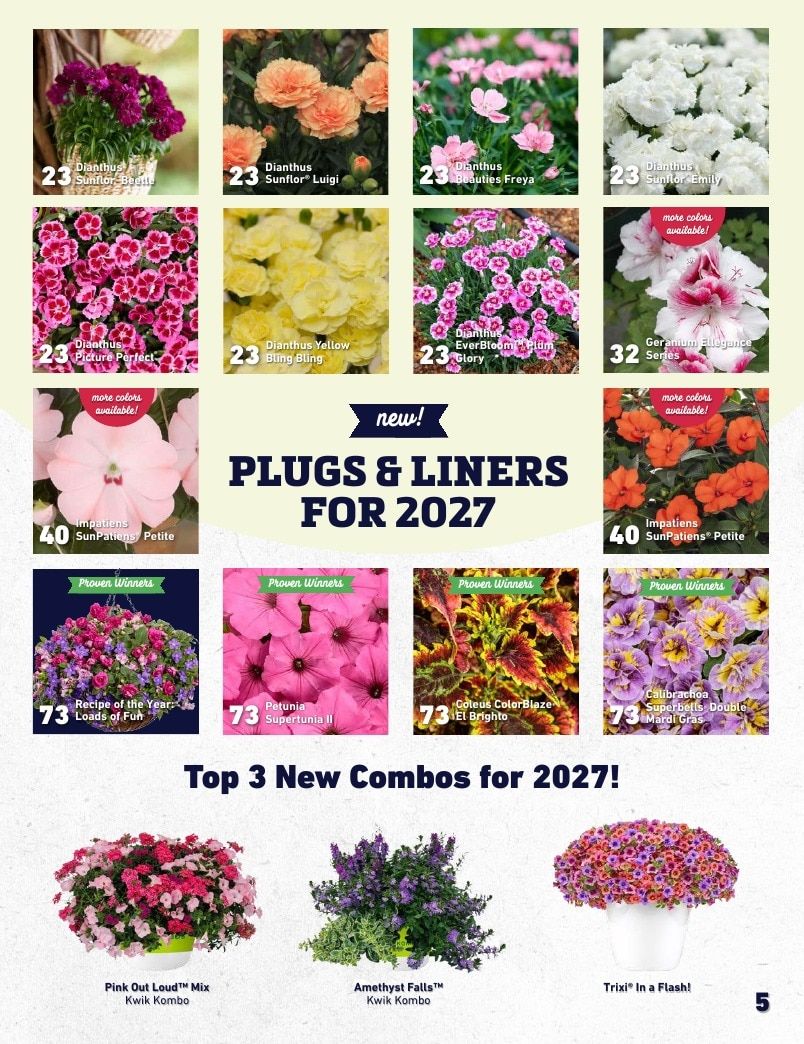 Harris Seeds Bedding Plant Grower's Catalog Weekly Ad January 1 - December 31, 2027