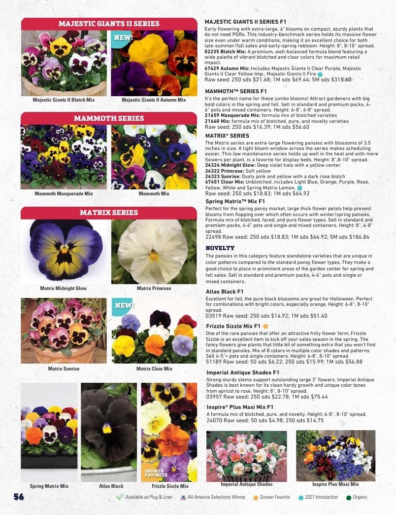 Harris Seeds Bedding Plant Grower's Catalog Weekly Ad January 1 - December 31, 2027