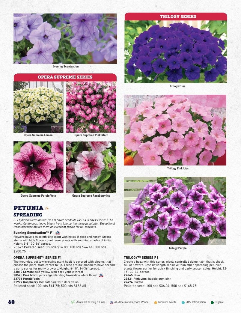 Harris Seeds Bedding Plant Grower's Catalog Weekly Ad January 1 - December 31, 2027