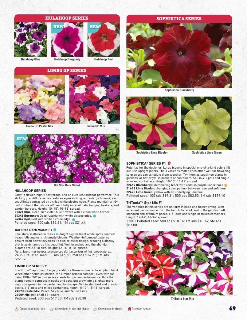 Harris Seeds Bedding Plant Grower's Catalog Weekly Ad January 1 - December 31, 2027