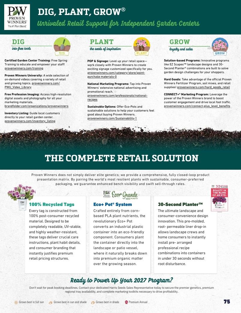 Harris Seeds Bedding Plant Grower's Catalog Weekly Ad January 1 - December 31, 2027