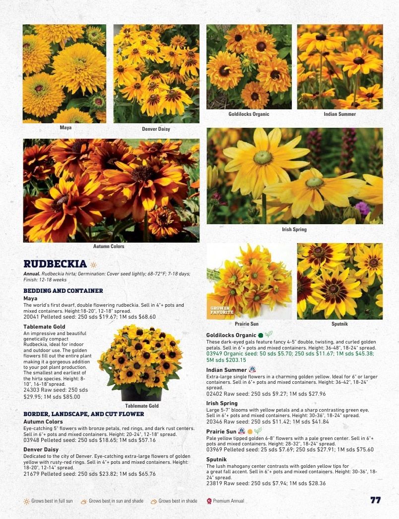 Harris Seeds Bedding Plant Grower's Catalog Weekly Ad January 1 - December 31, 2027