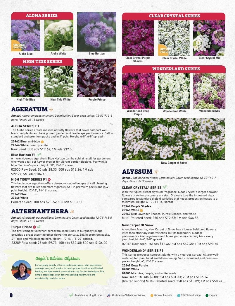 Harris Seeds Bedding Plant Grower's Catalog Weekly Ad January 1 - December 31, 2027