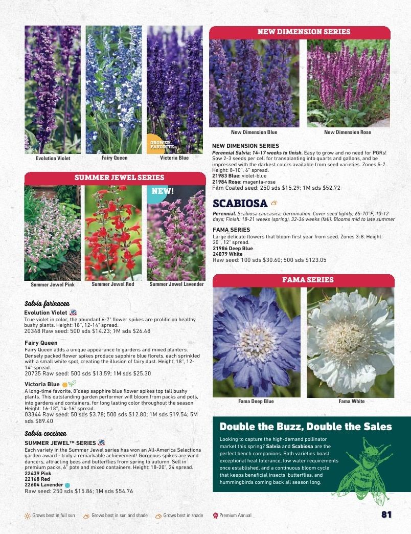 Harris Seeds Bedding Plant Grower's Catalog Weekly Ad January 1 - December 31, 2027