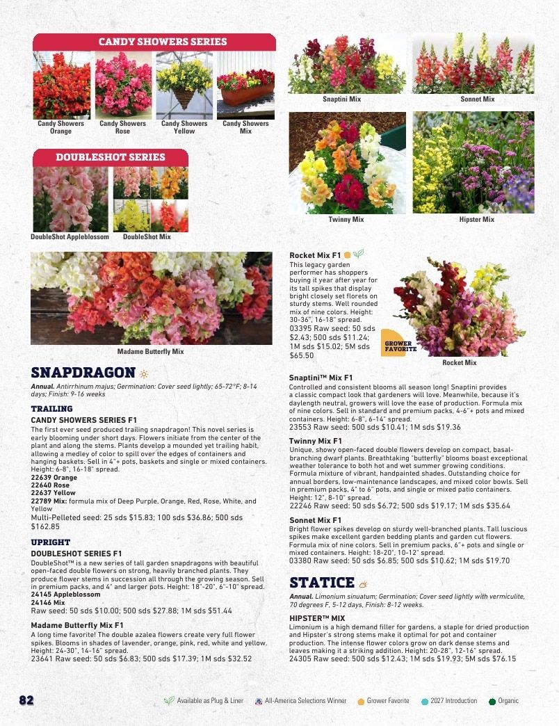 Harris Seeds Bedding Plant Grower's Catalog Weekly Ad January 1 - December 31, 2027