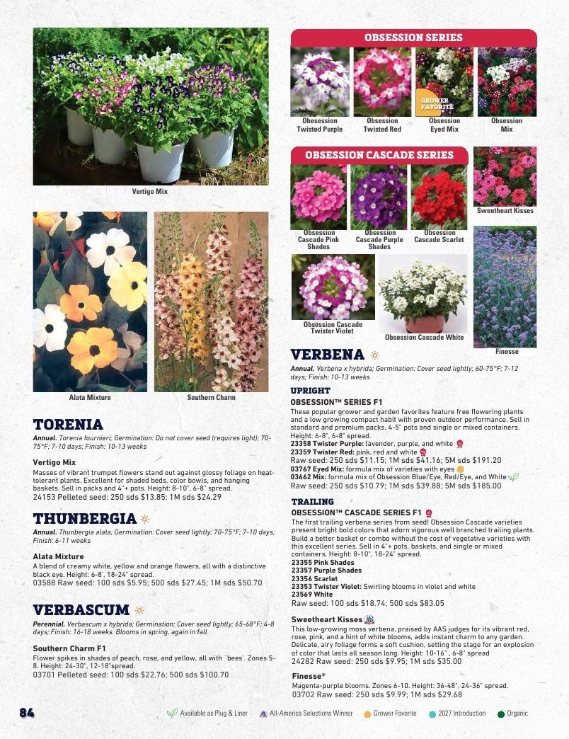 Harris Seeds Bedding Plant Grower's Catalog Weekly Ad January 1 - December 31, 2027