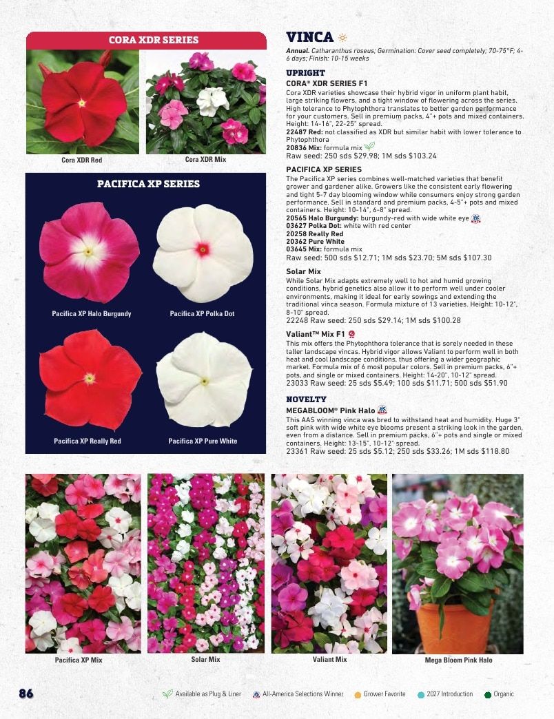 Harris Seeds Bedding Plant Grower's Catalog Weekly Ad January 1 - December 31, 2027