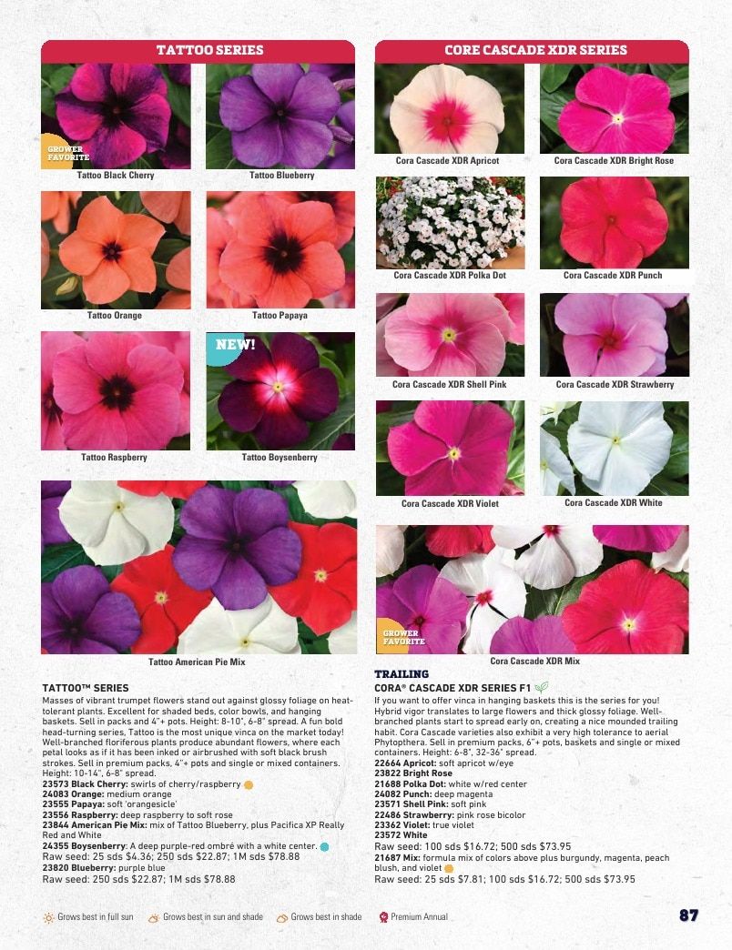 Harris Seeds Bedding Plant Grower's Catalog Weekly Ad January 1 - December 31, 2027