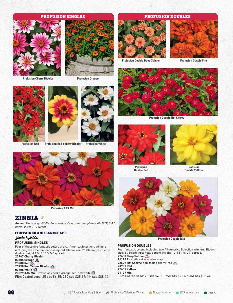 Harris Seeds Bedding Plant Grower's Catalog Weekly Ad January 1 - December 31, 2027