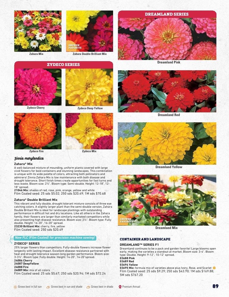 Harris Seeds Bedding Plant Grower's Catalog Weekly Ad January 1 - December 31, 2027