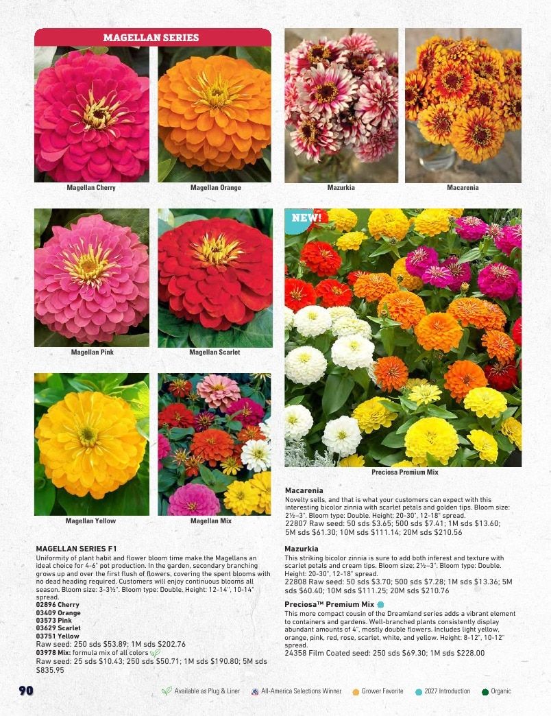 Harris Seeds Bedding Plant Grower's Catalog Weekly Ad January 1 - December 31, 2027