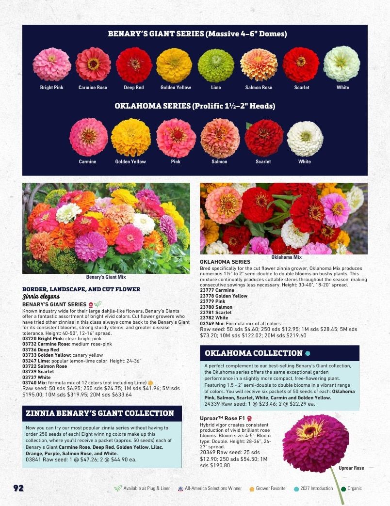 Harris Seeds Bedding Plant Grower's Catalog Weekly Ad January 1 - December 31, 2027
