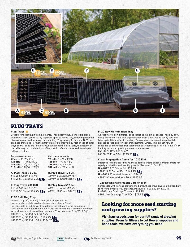 Harris Seeds Bedding Plant Grower's Catalog Weekly Ad January 1 - December 31, 2027