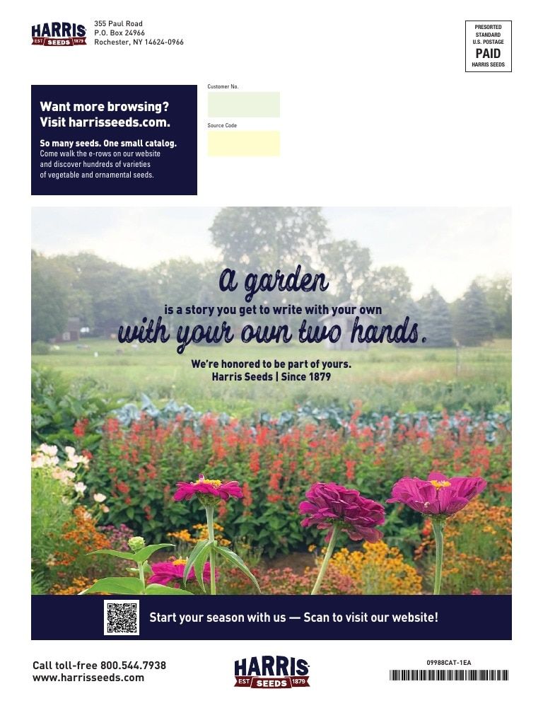 Harris Seeds Home Garden Catalog Weekly Ad January 1 - December 31, 2026