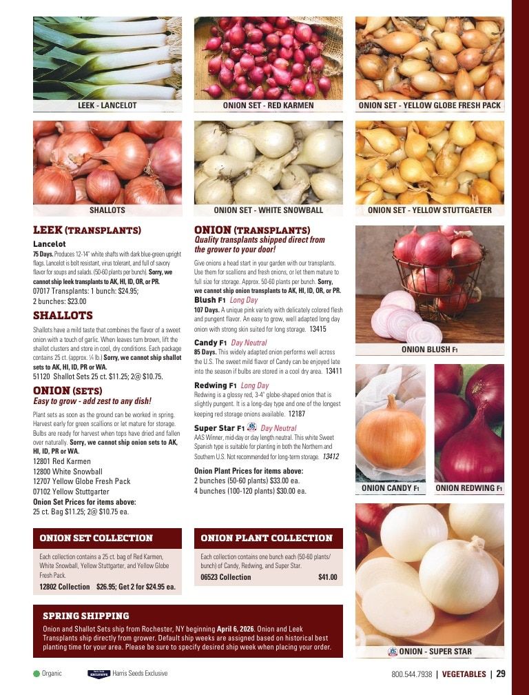 Harris Seeds Home Garden Catalog Weekly Ad January 1 - December 31, 2026